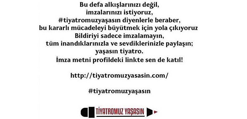 TİYATROMUZ YAŞASIN