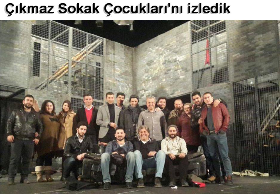 Çıkmaz Sokak Çocukları!nı İzledik