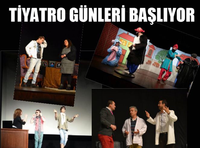 GÖLCÜK'TE TİYATRO GÜNLERİ BAŞLIYOR