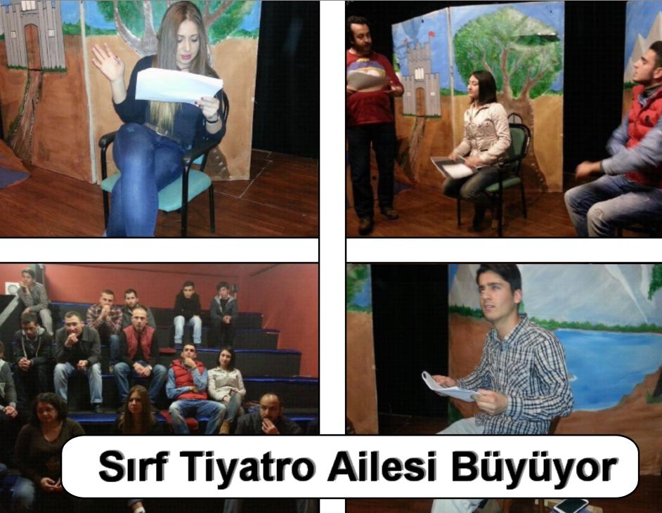Sırf Tiyatro Ailesi Büyüyor