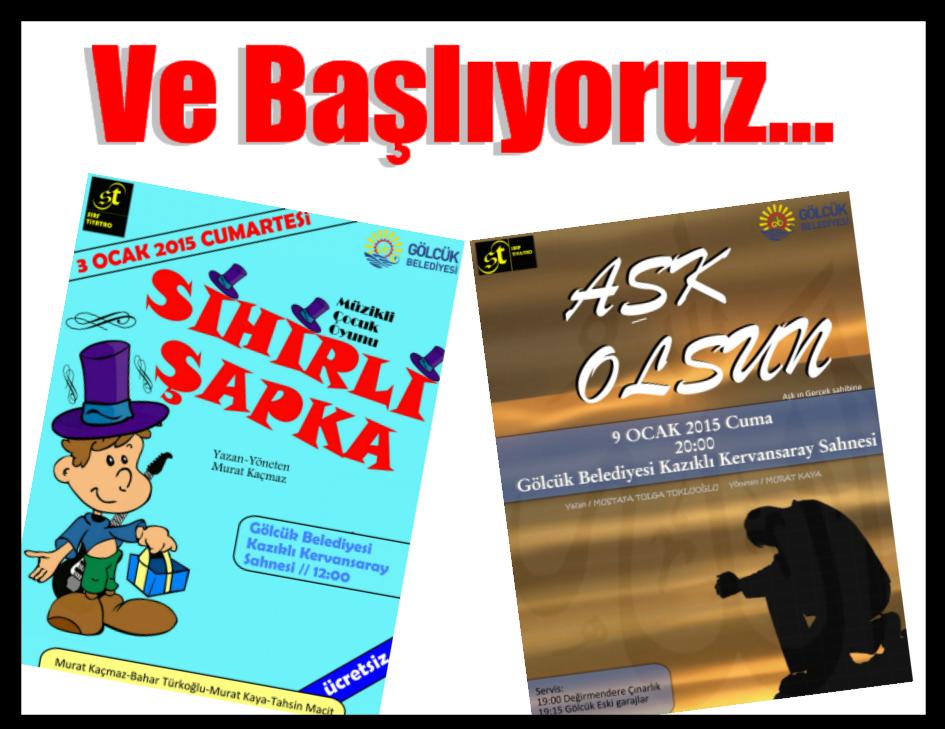 Ve Başlıyoruz.